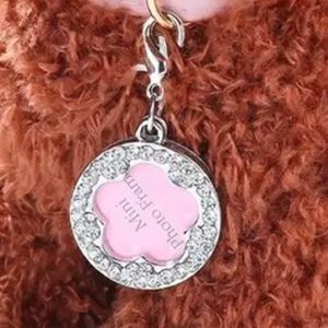 $1 APPLE COLLAR TAG. NEW. $1 WITH ANY $10 ORDER OR MORE